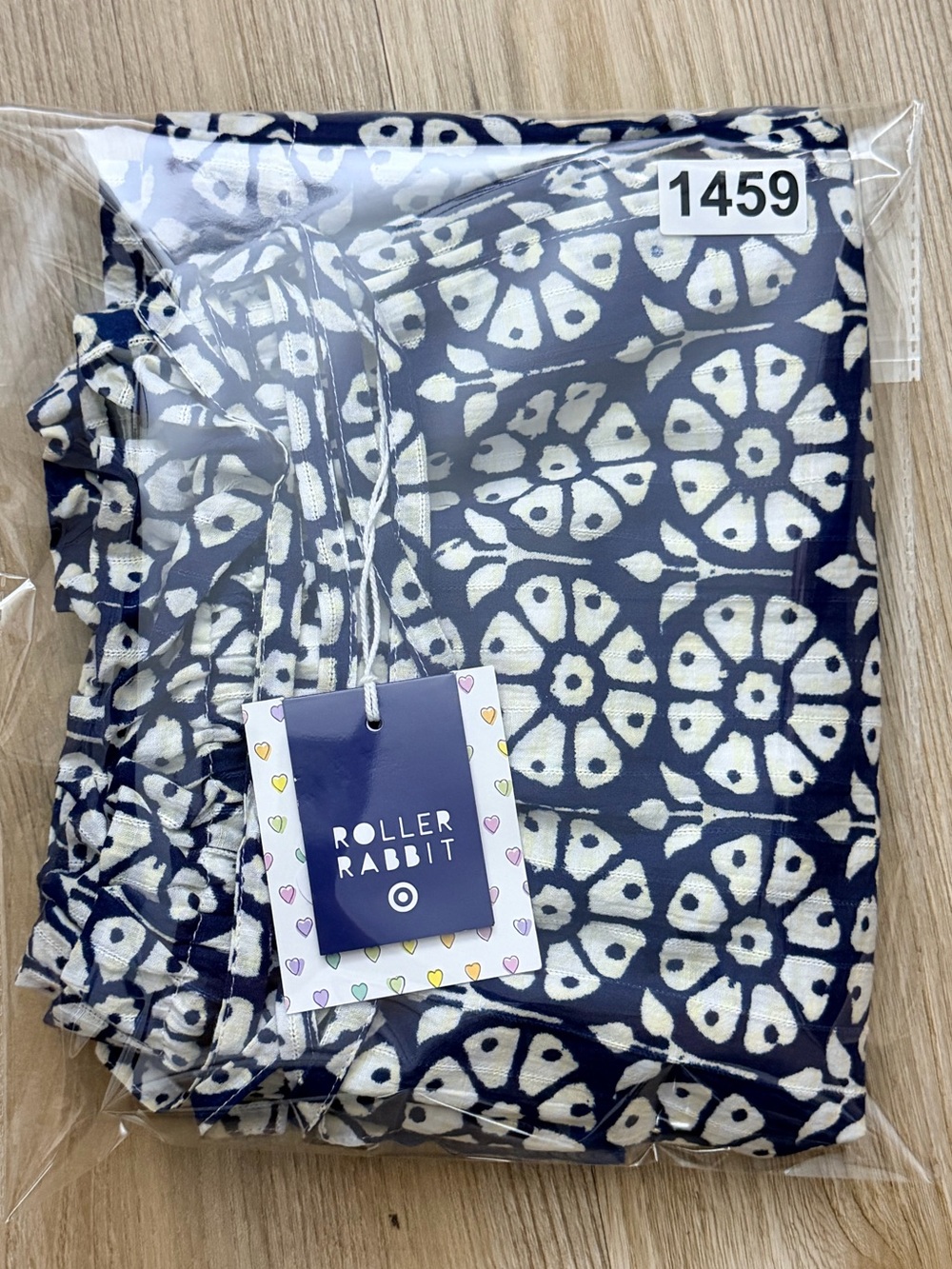Roller Rabbit Women's Daisy Floral Side-Tie Beach Pull-On Shorts - Navy Blue - M - Picture 11 of 11